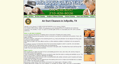 Desktop Screenshot of jollyville.air-duct-cleaners.net
